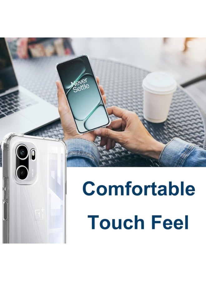 Case for OnePlus 15R 5G Clear Case Cover Soft TPU Case Lightweight Shock Protective Cover with Camera Protection Designed for 1 + 15R 5G - Image 3